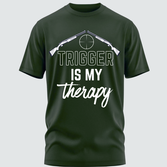 Shooting: Trigger Is My therapy Classic T-Shirt