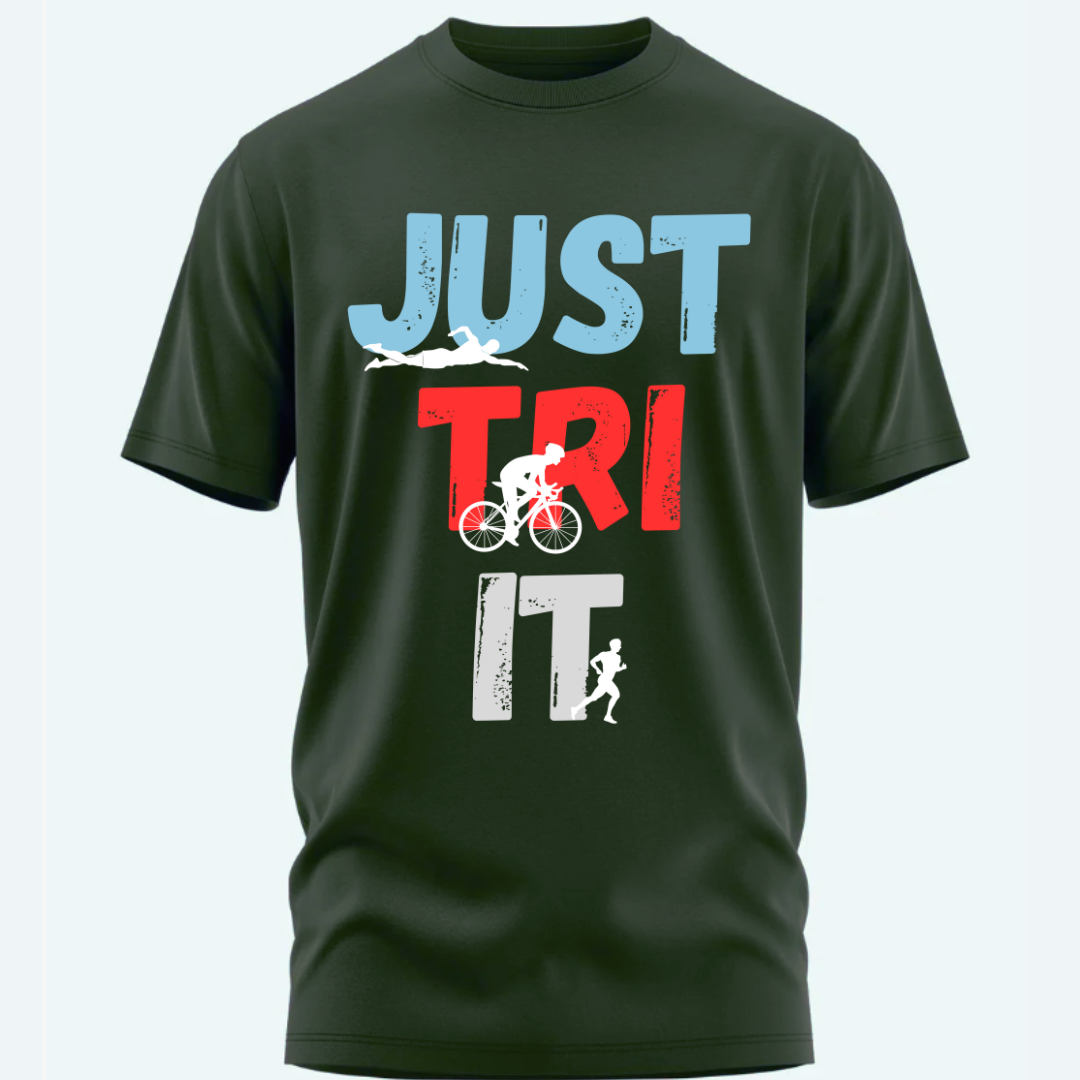 Triathlete: JUST TRI IT Classic T-Shirt