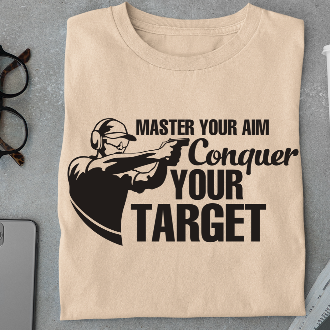 Shooting: Master Your Aim, Conquer Your Target Classic White T-Shirt