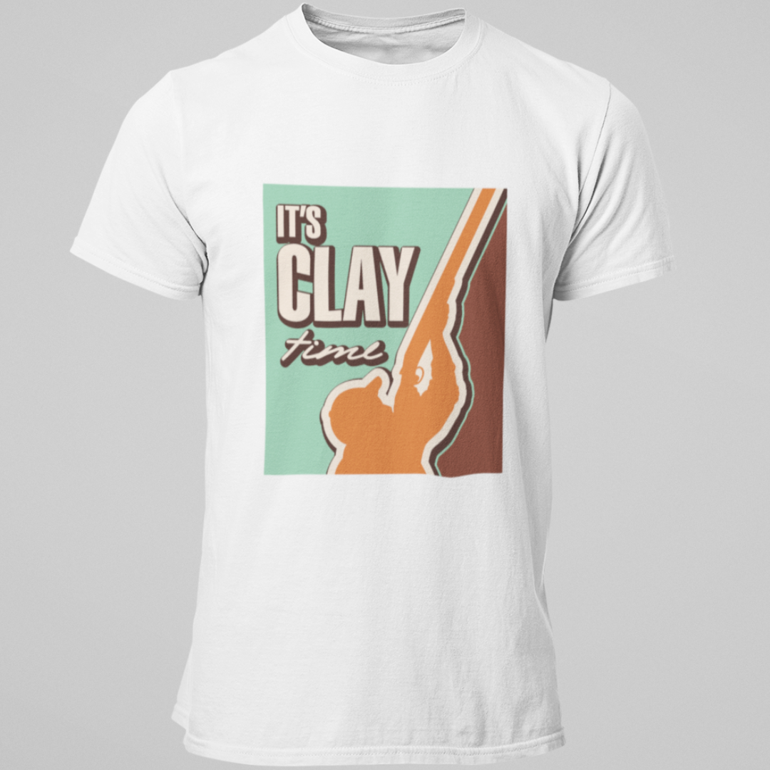 Shooting: It's Clay Time Classic T-Shirt