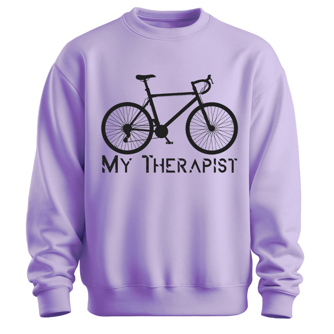 Cycling: My Therapist Classic Unisex Sweatshirt