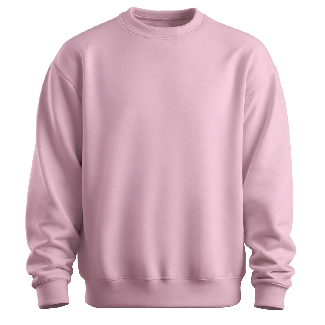 Pink Unisex Winter SweatShirt