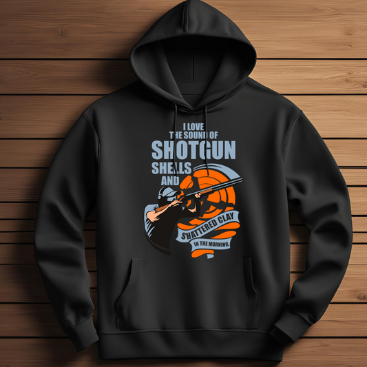 Shooting: Shotguns and Shattered Clay-Morning Bliss Classic Pull Over Hoodie