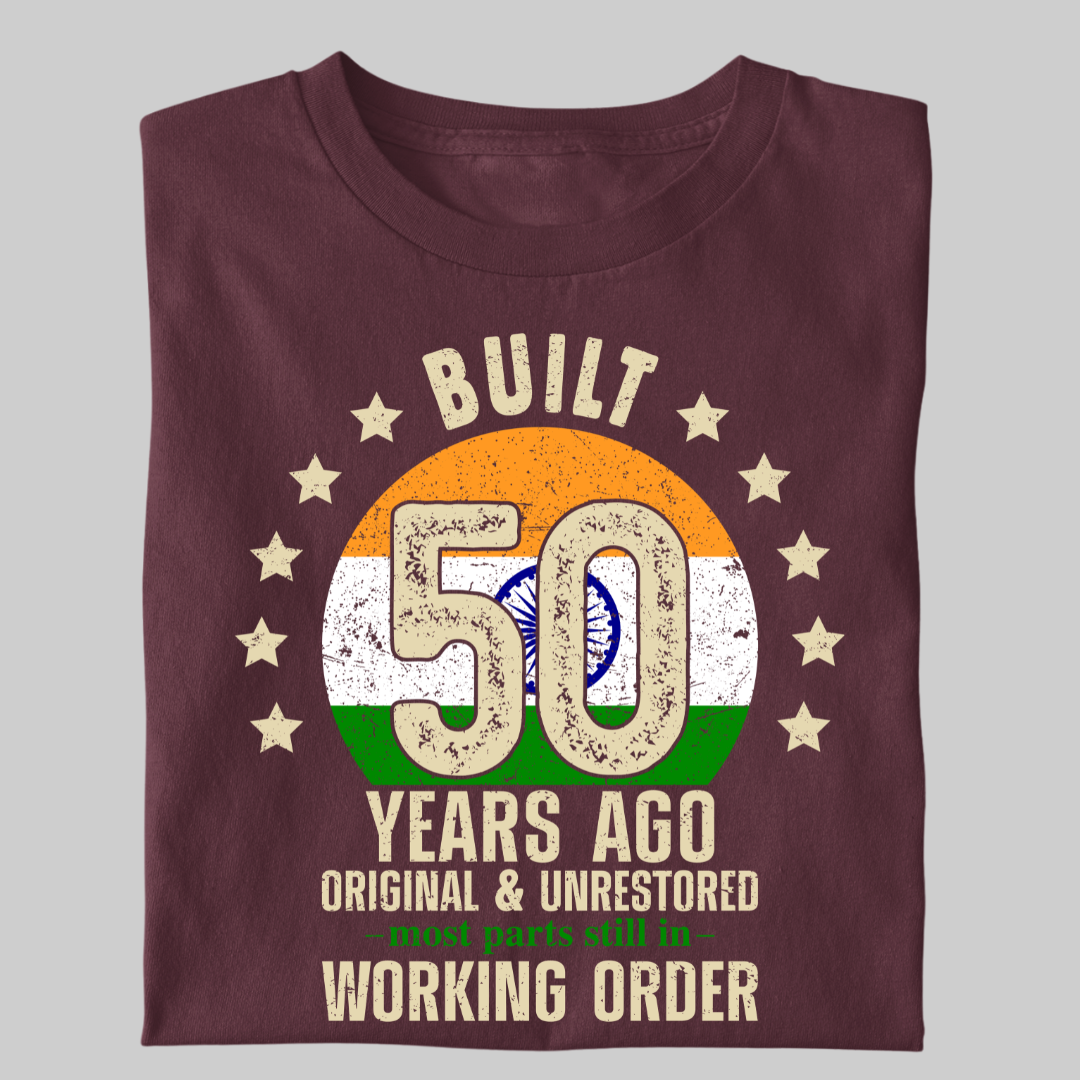 Built 50 Years Ago Unisex Classic T-Shirt