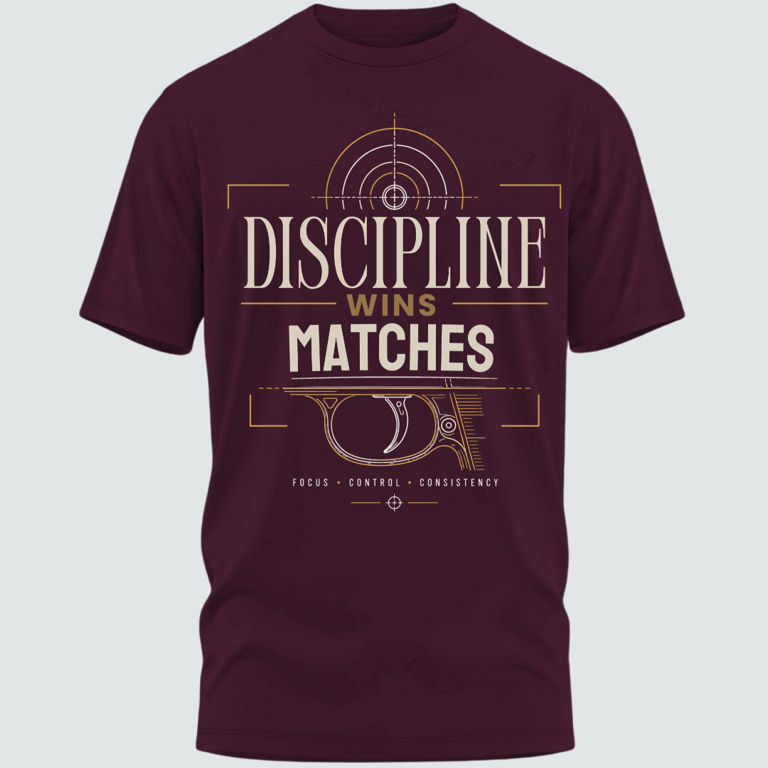 Shooting: Discipline Wins Matches Classic T-Shirt