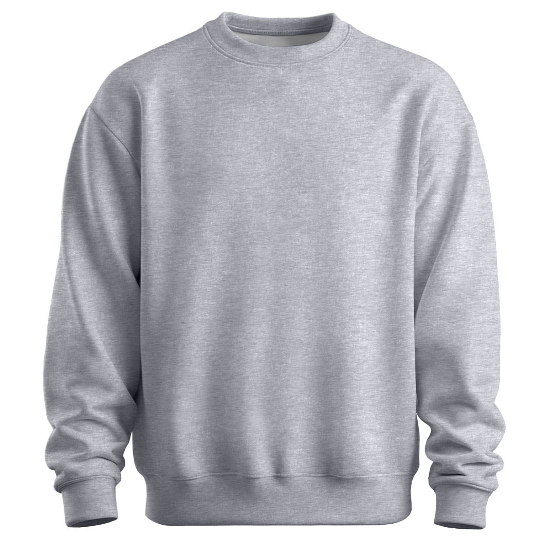Melange Grey Unisex Winter SweatShirt