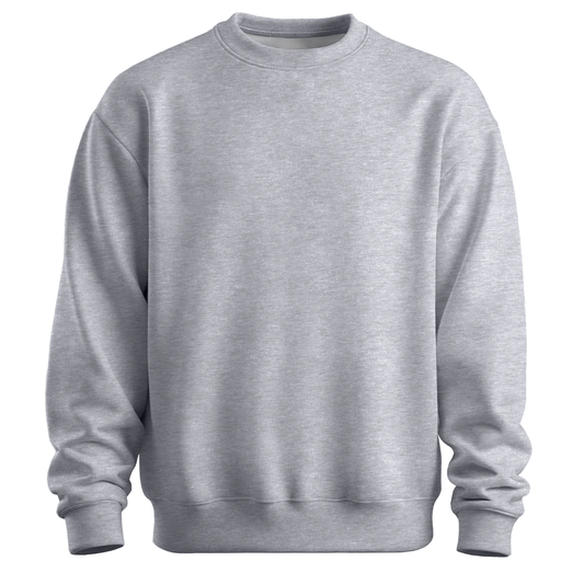 Melange Grey Unisex Winter SweatShirt