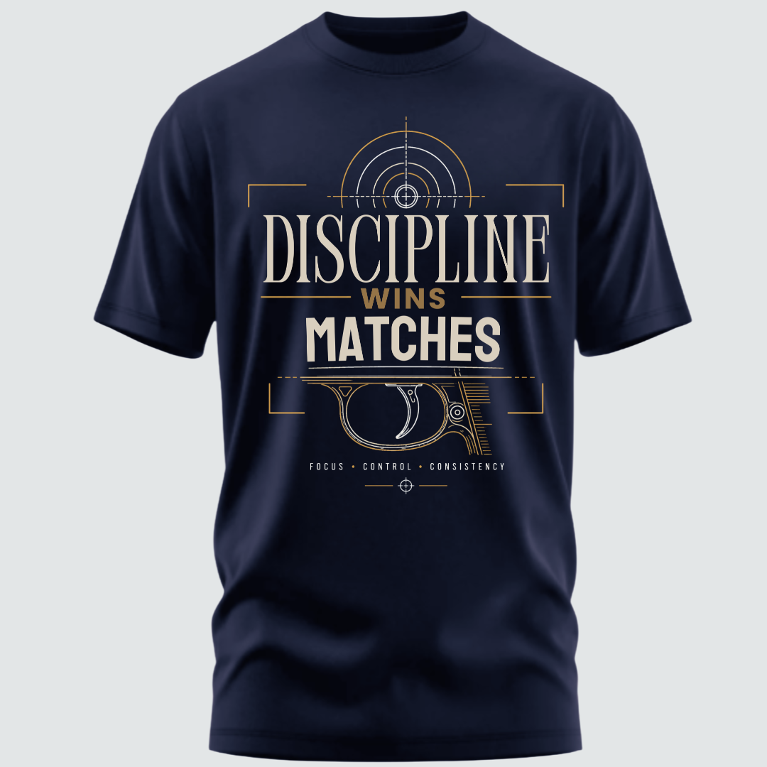 Shooting: Discipline Wins Matches Classic T-Shirt
