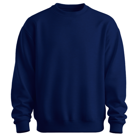 Navy Blue Unisex Winter Sweatshirt