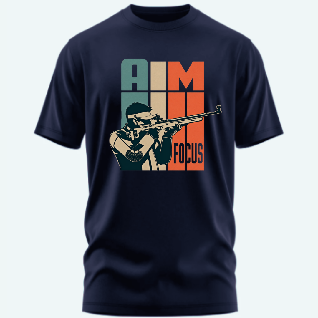 Shooting: Airgun Marksman “Aim Focus” Unisex Classic T-Shirt