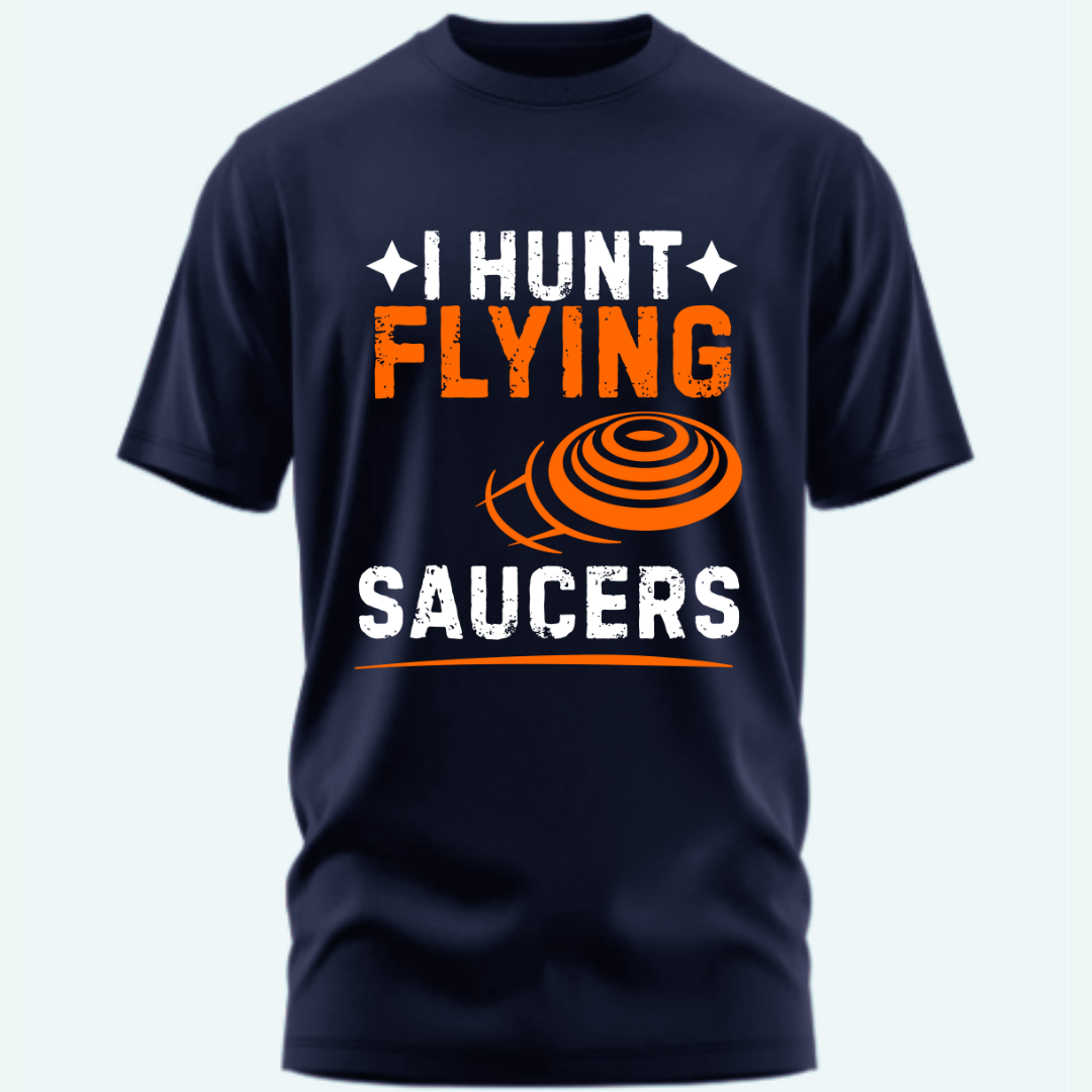 Shooting:I Hunt Flying Saucers Unisex Classic Crew T-Shirt
