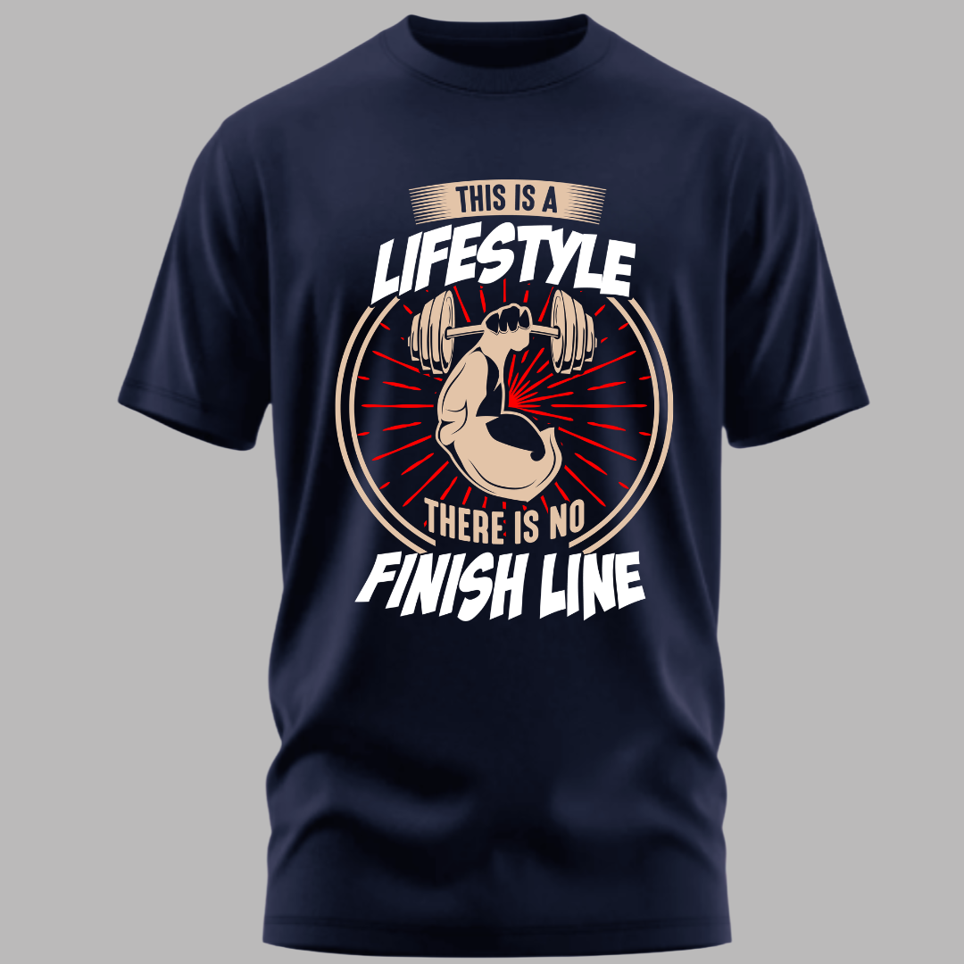 Fitness:This Is a Lifestyle, No Finish Line Classic T-Shirt