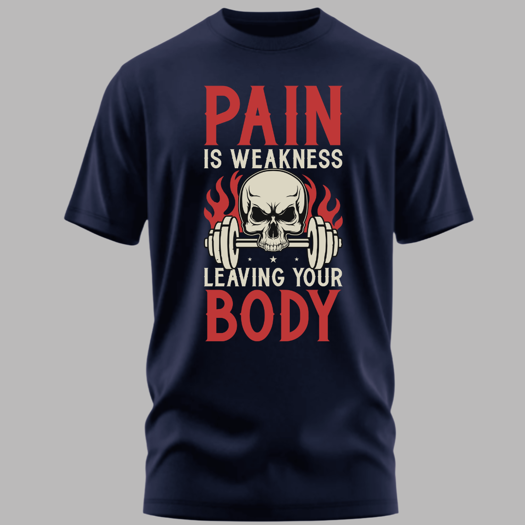 Fitness:Pain Is Weakness Leaving The Body Classic T-Shirt