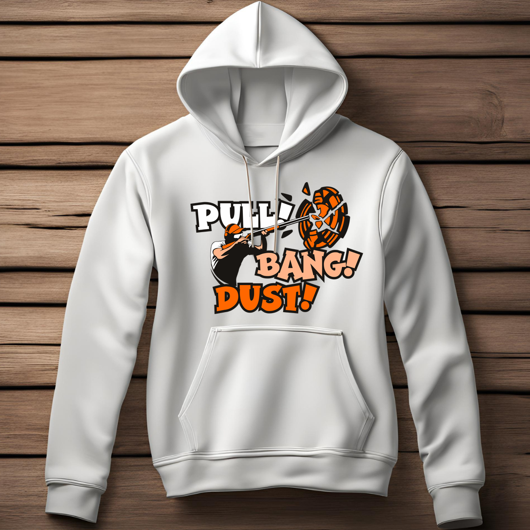 Shooting Pull Bang Dust Classic Pull Over Hoodie