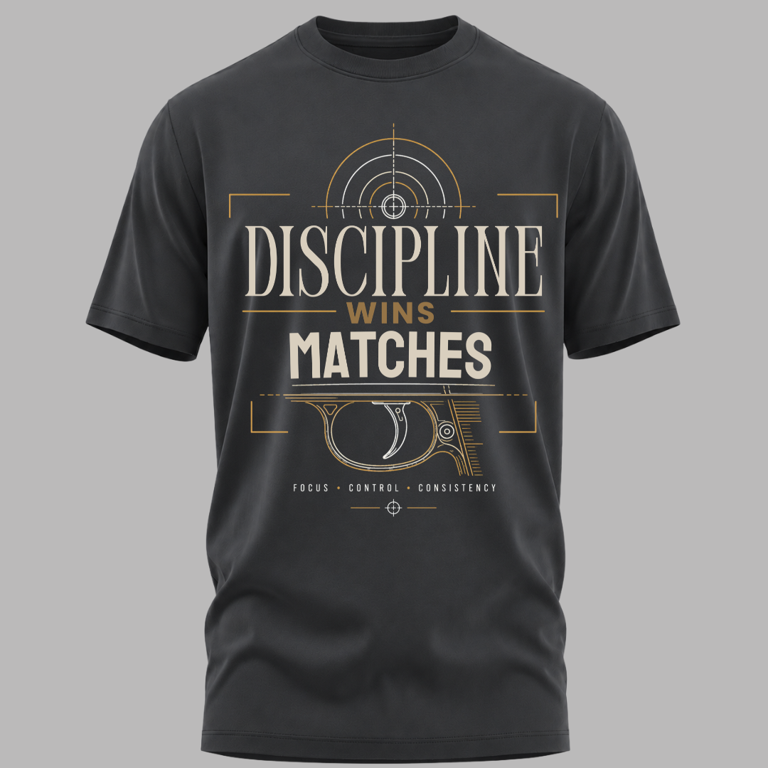 Shooting: Discipline Wins Matches Classic T-Shirt
