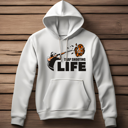 Shooting:Trap Shooting Life Classic Pull Over Hoodie