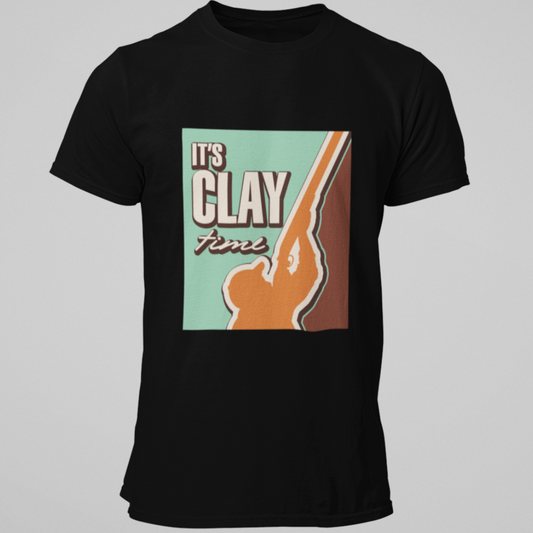 Shooting: It's Clay Time Classic T-Shirt