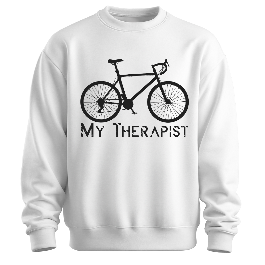 Cycling: My Therapist Classic Unisex Sweatshirt