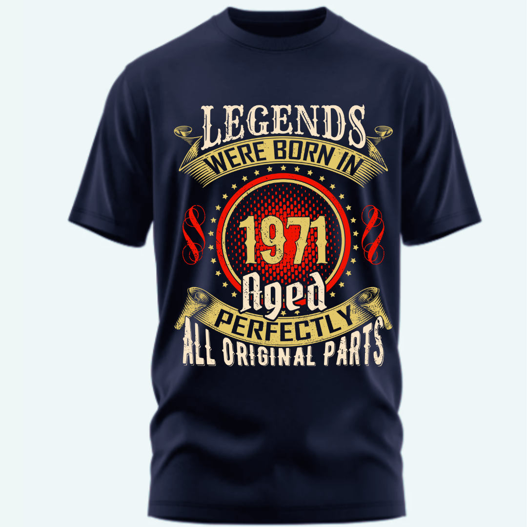 Legends Are Born in 1971 Classic T-Shirt