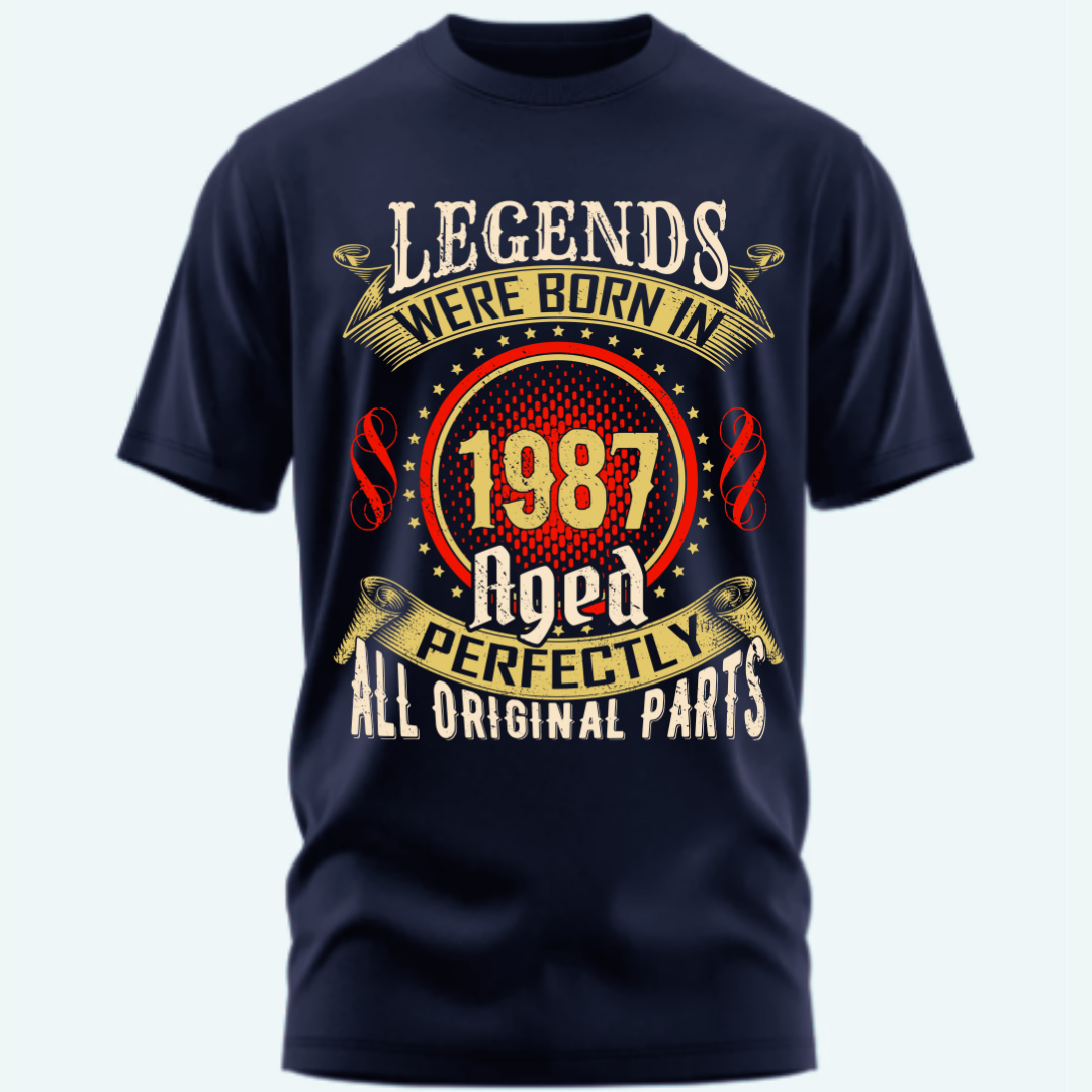 Legends Are Born in 1987 Classic T-Shirt