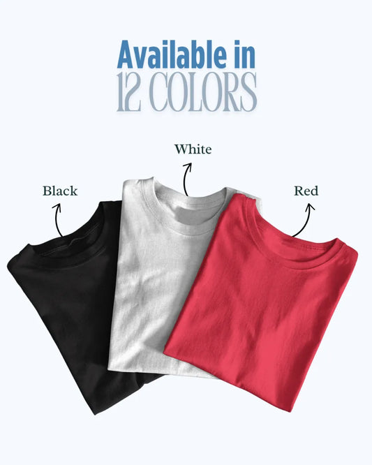 Unisex Classic Plain T-Shirt