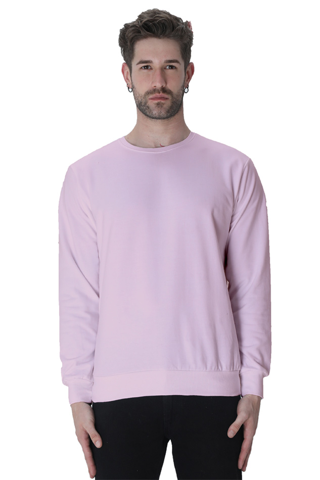 Pink Unisex Winter SweatShirt